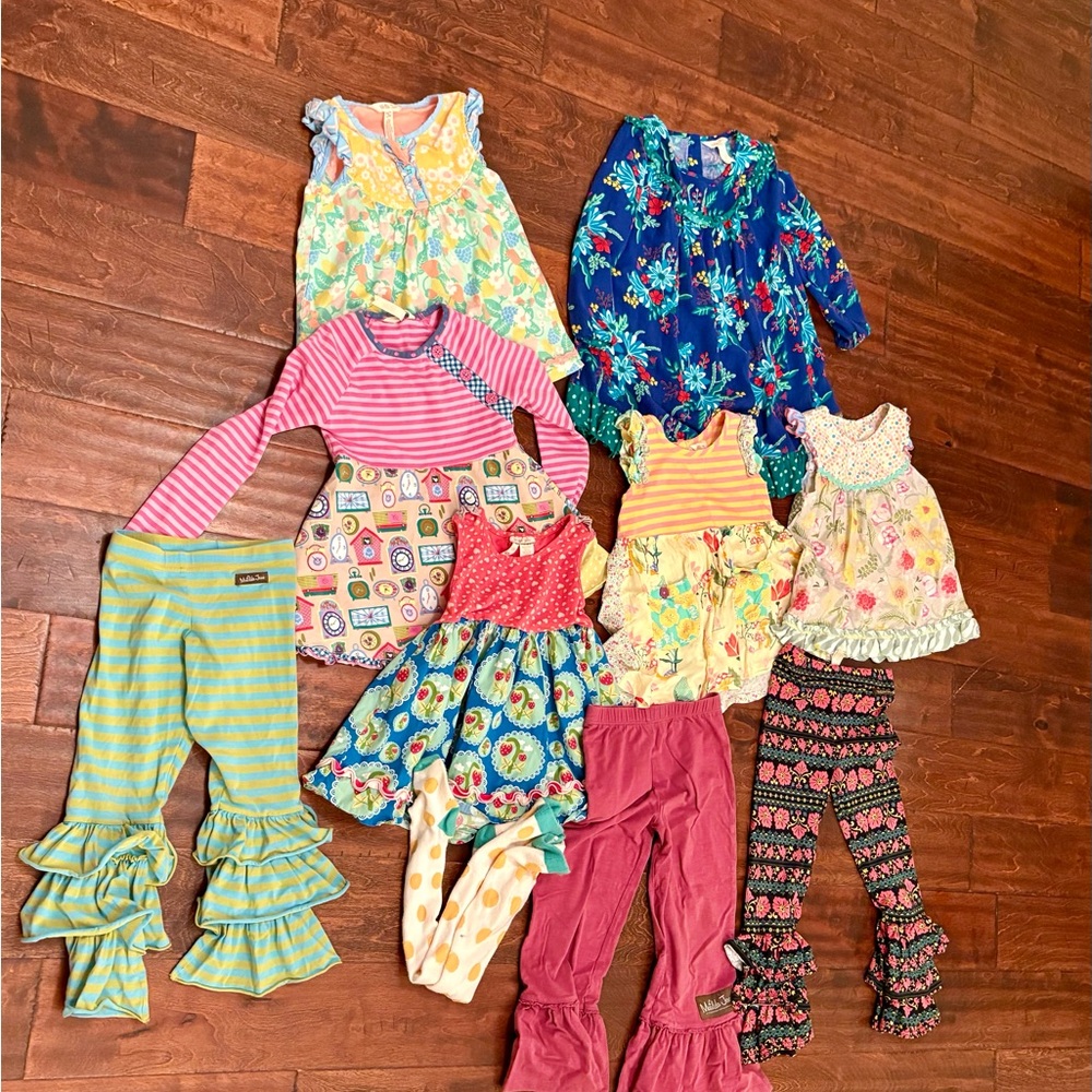 Matilda Jane Kids Clothing Bundle 10 pieces Size 6